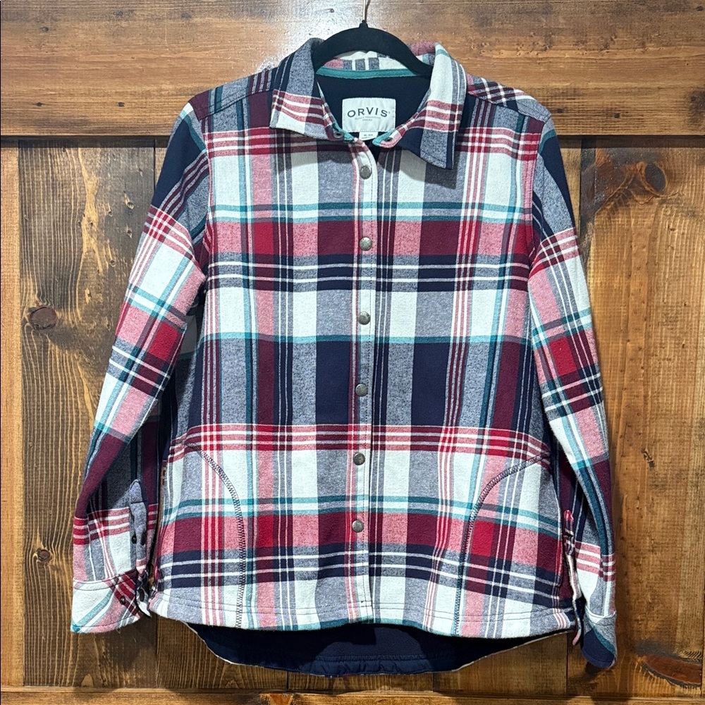 Women's‎ Orvis Fleece Lined Flannel XL